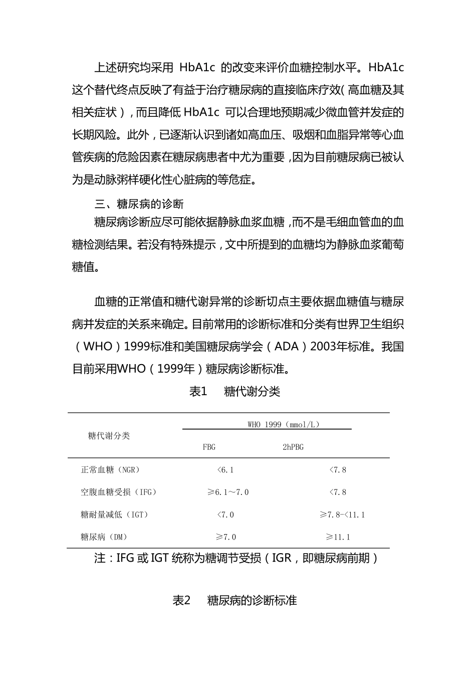 治疗糖尿病药物及生物制品临床试验指导原则_第2页