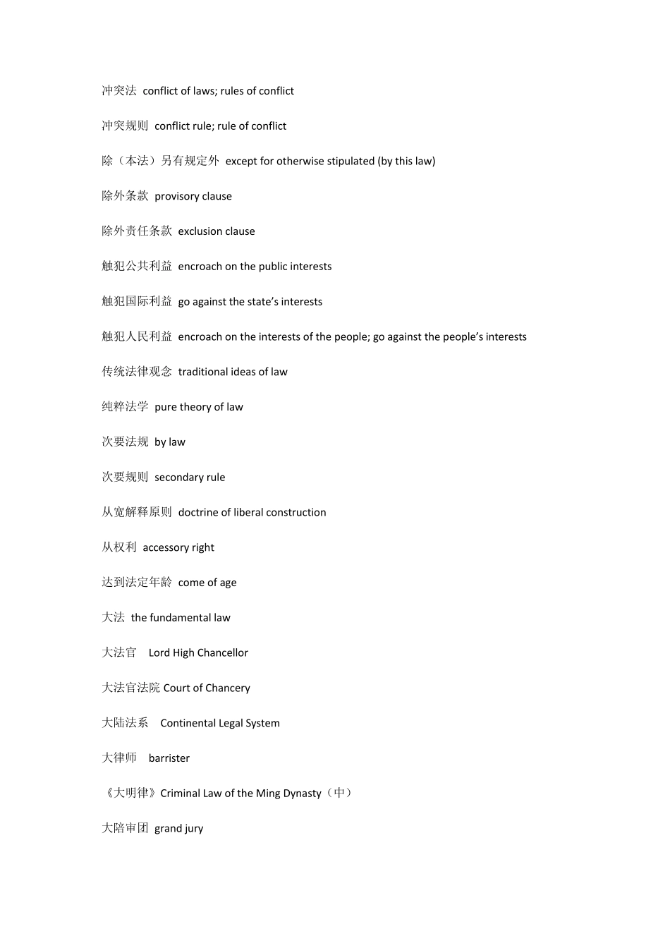 法律英语法理常用词汇_第3页