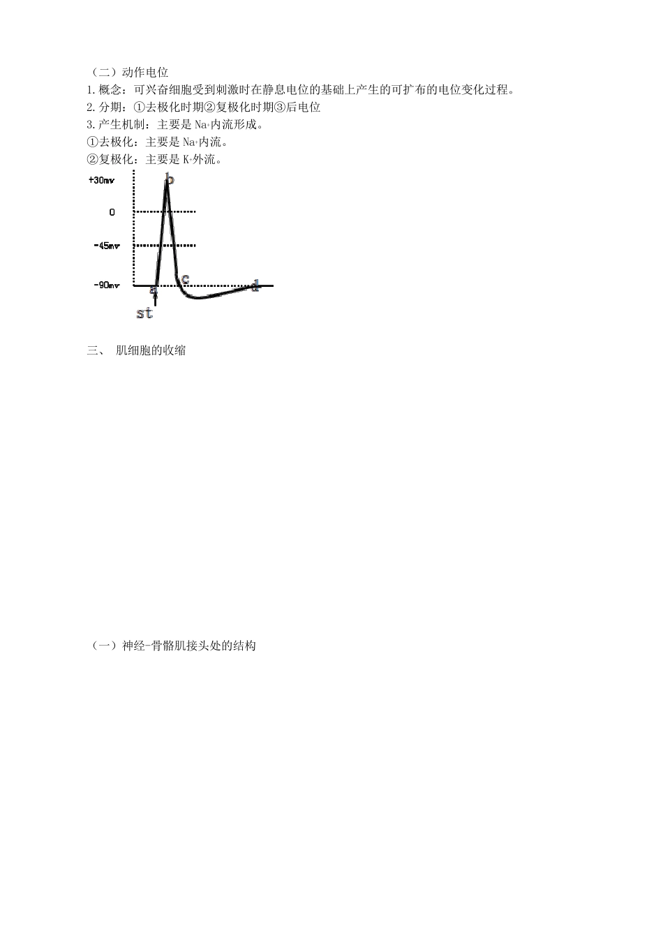 生理学重点知识点归纳总结_第2页