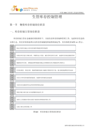 生管库存控制管理