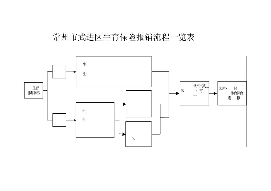 生育保险报销流程(武进)_第1页