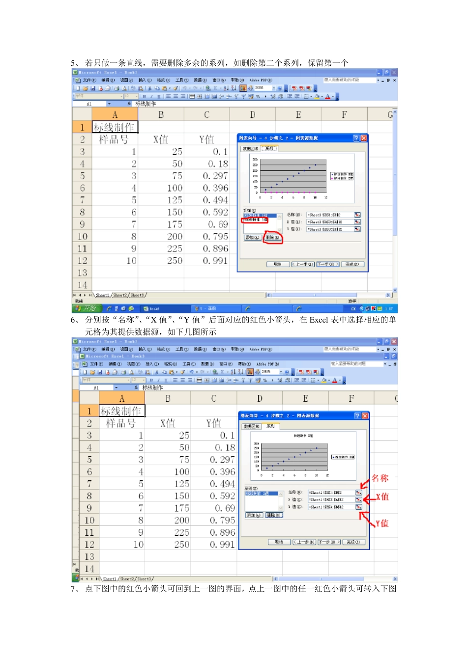 用Excel制作标准曲线流程_第3页
