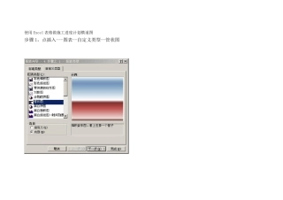 用excel编制传统横道图进度计划方法的改进
