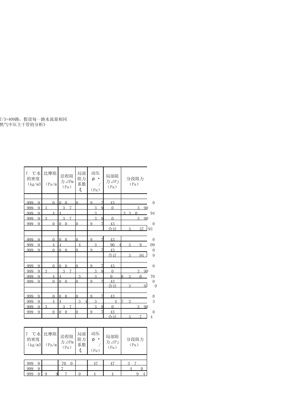 用EXCEL进行地源热泵地埋管道水力计算_第3页
