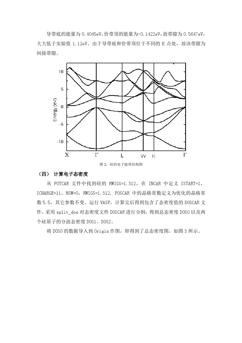 用VASP计算硅的能带(改进稿)_第3页