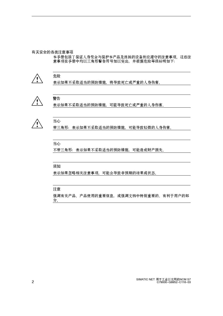 用于工业以太网的ncms7入门手册simaticnet_第2页