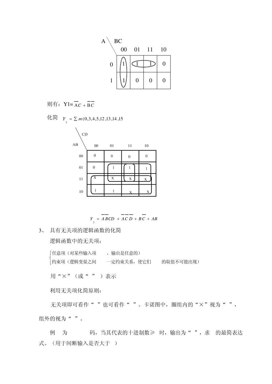 用卡诺图化简逻辑函数_第3页
