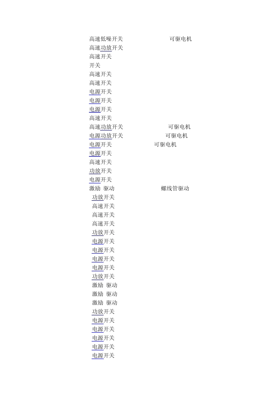 用场效应管参数大全_第2页