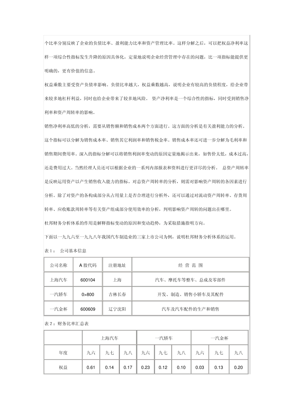 用杜邦体系分析公司的盈利状况_第2页