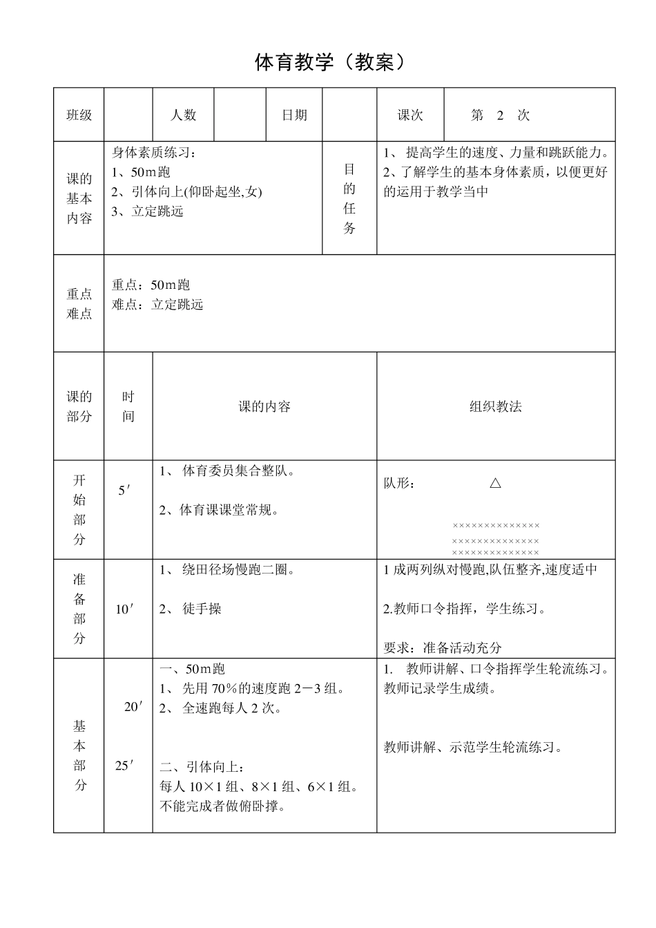 田径教案范例_第1页