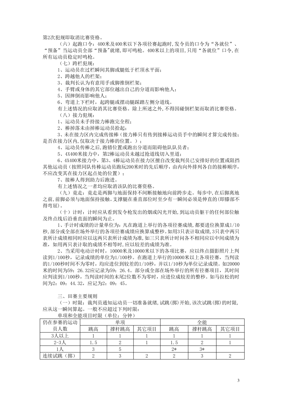 田径规则及裁判法_第3页