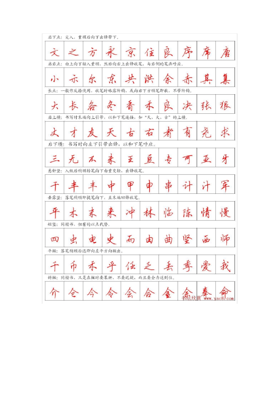 田英章硬笔行书字帖(可直接打印)_第1页