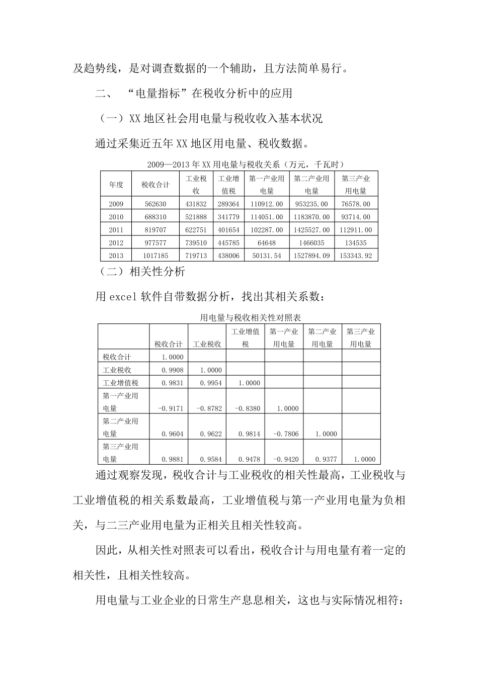 电力与税收预测分析_第3页