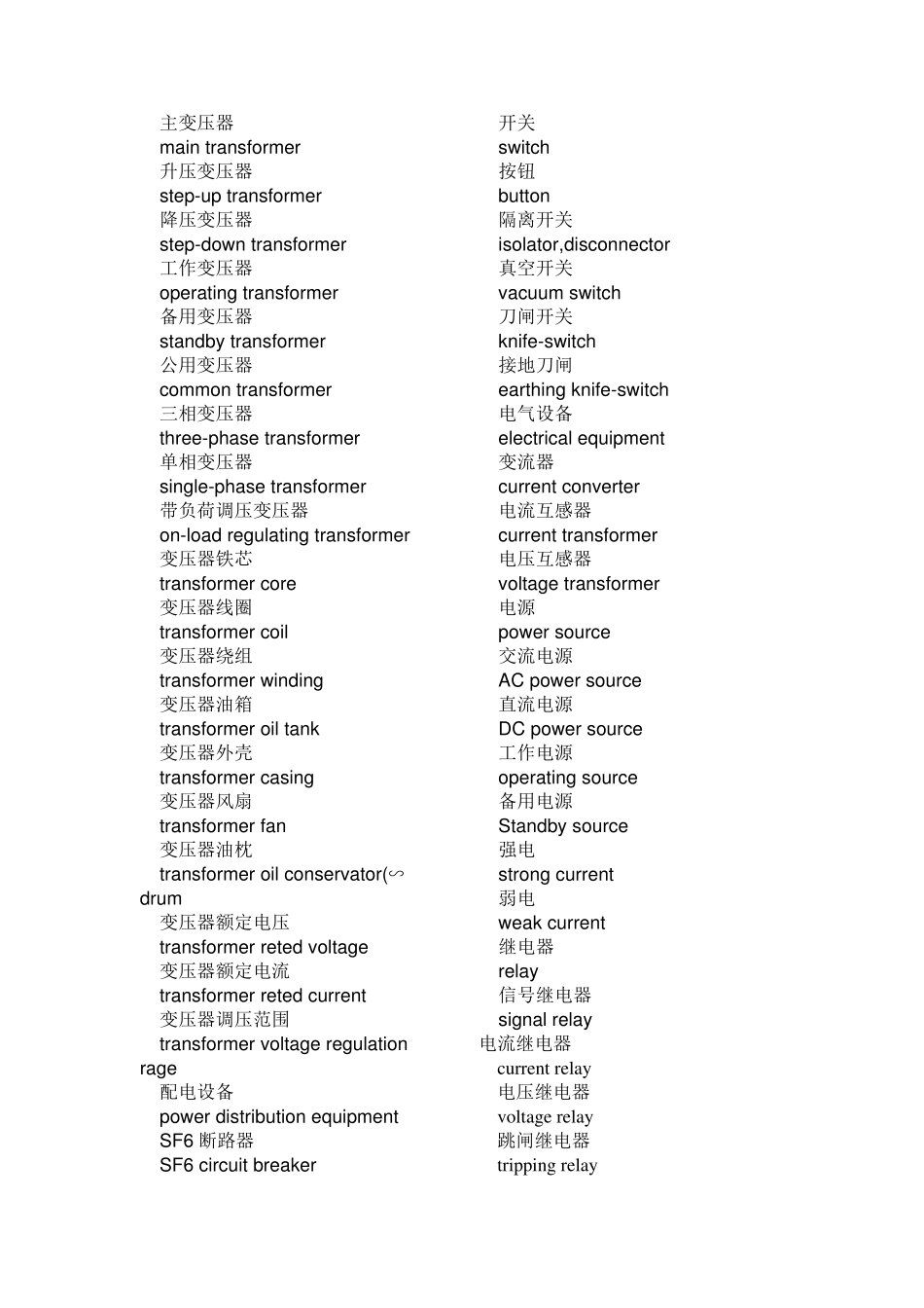 电力专业英文_第3页