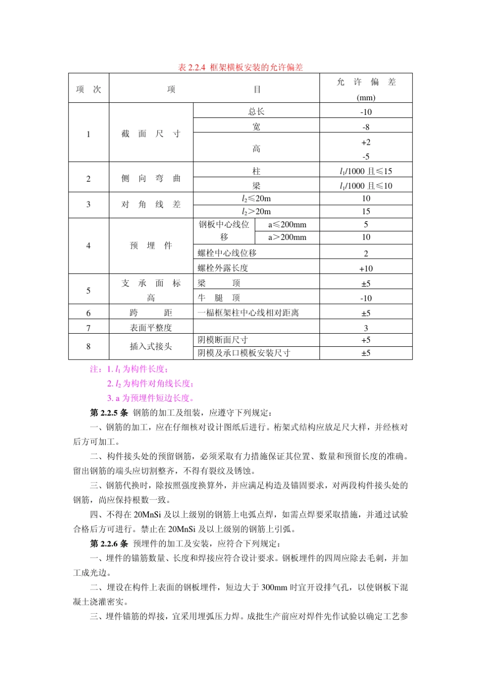 电力建设施工及验收技术规范(建筑工程篇)_第3页