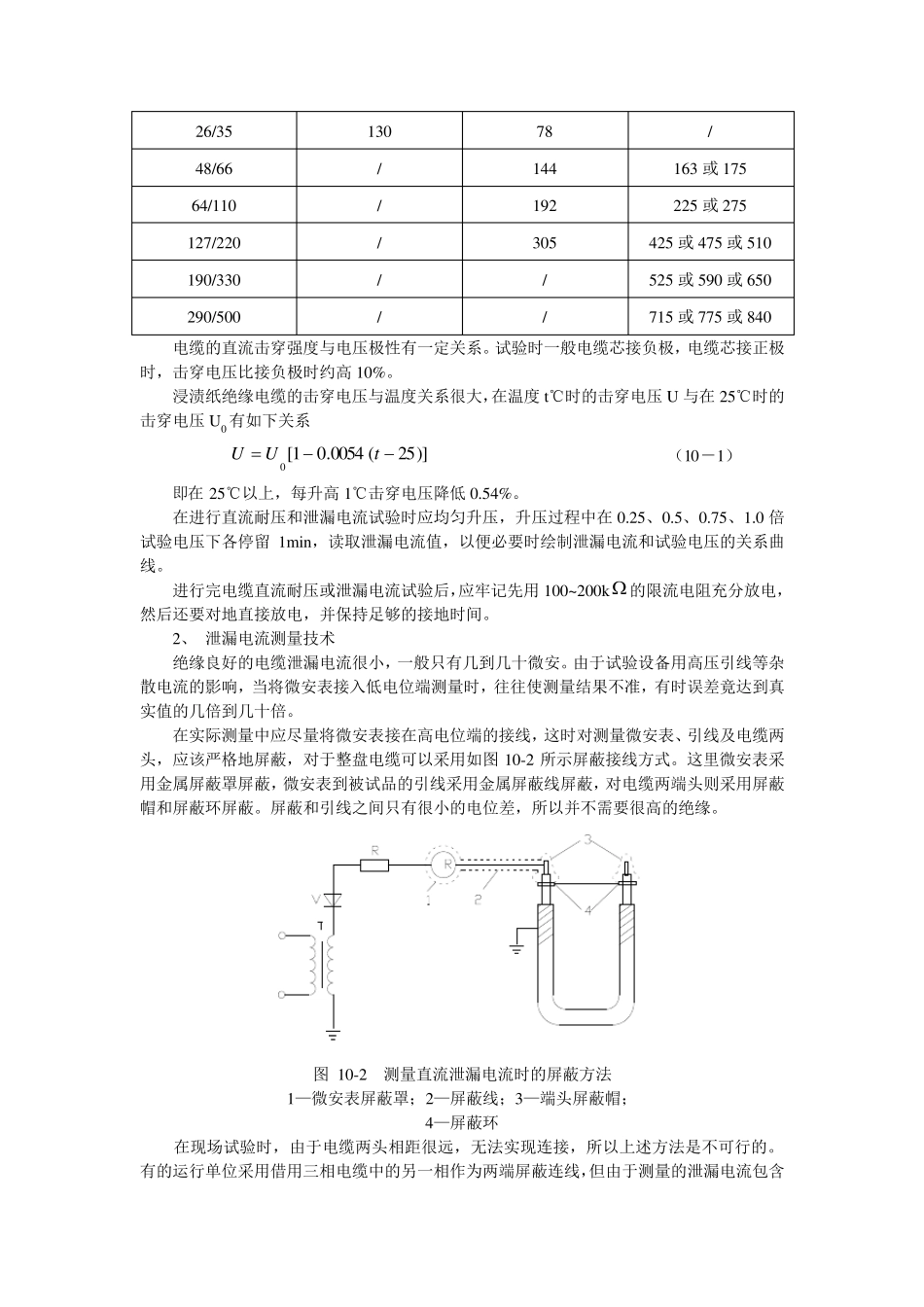 电力电缆的绝缘试验_第3页