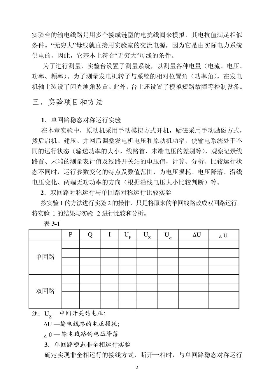 电力系统三个实验_第2页