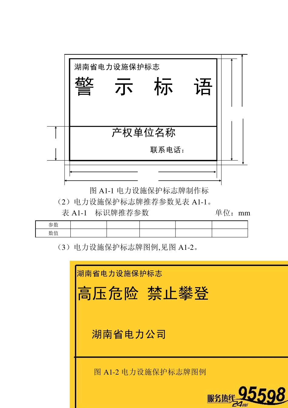 电力设施保护警示、禁令标志牌图样_第2页