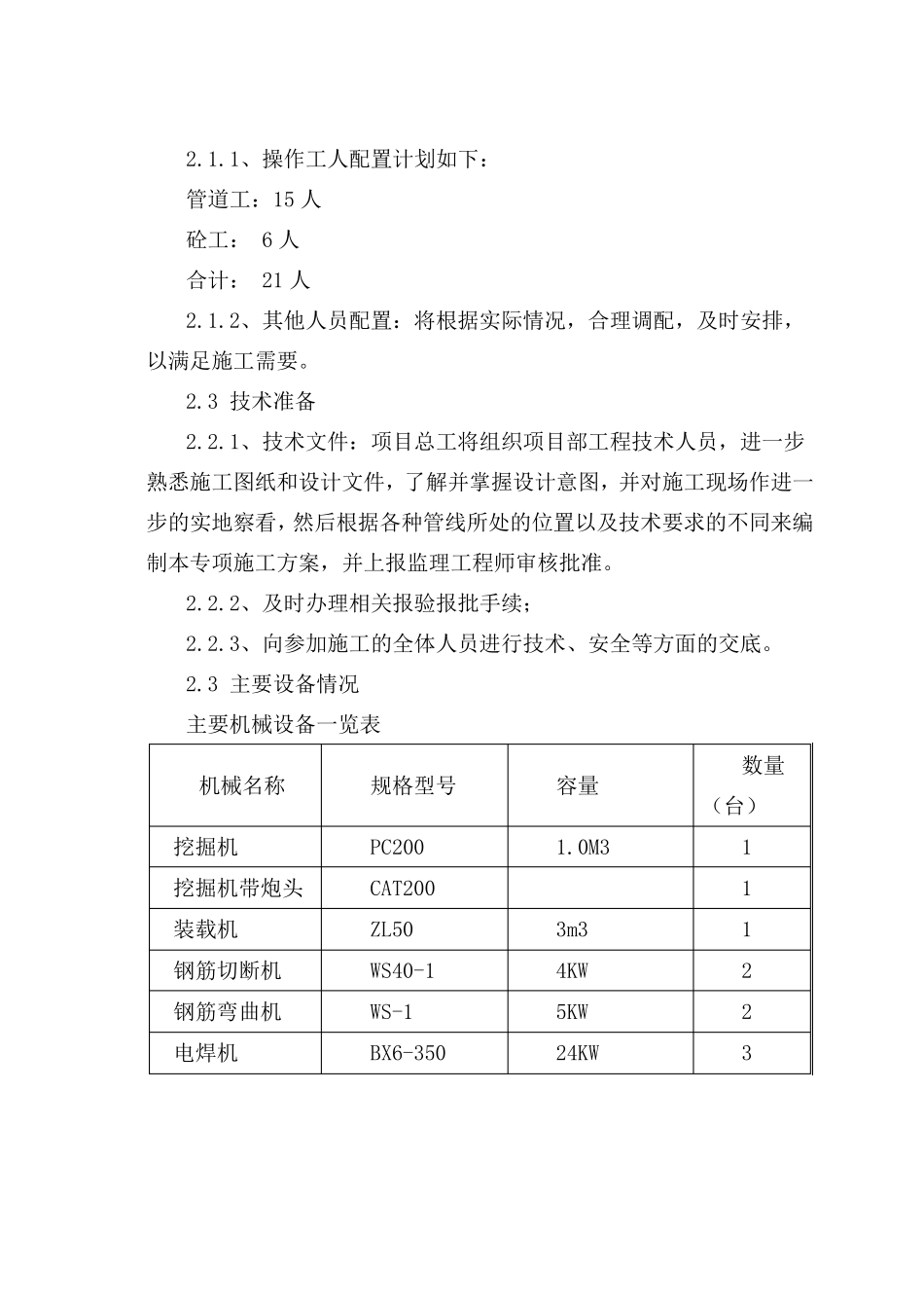 电力通信管道工程施工方案_第2页