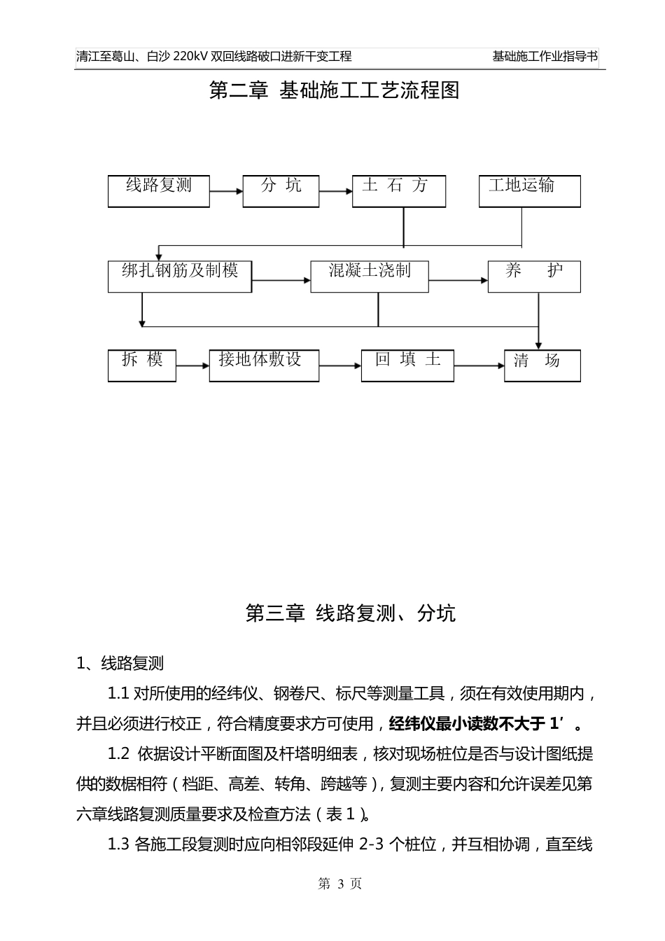 电力铁塔基础施工方案_第3页