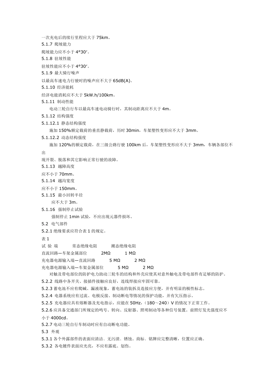 电动三轮车出厂标准_第2页