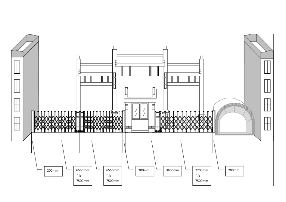 电动伸缩门安装图方案二_第2页