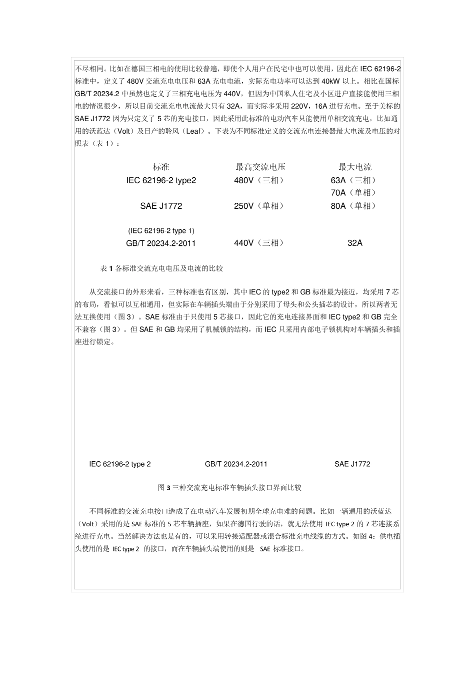 电动汽车传导式充电接口全球标准介绍_第3页