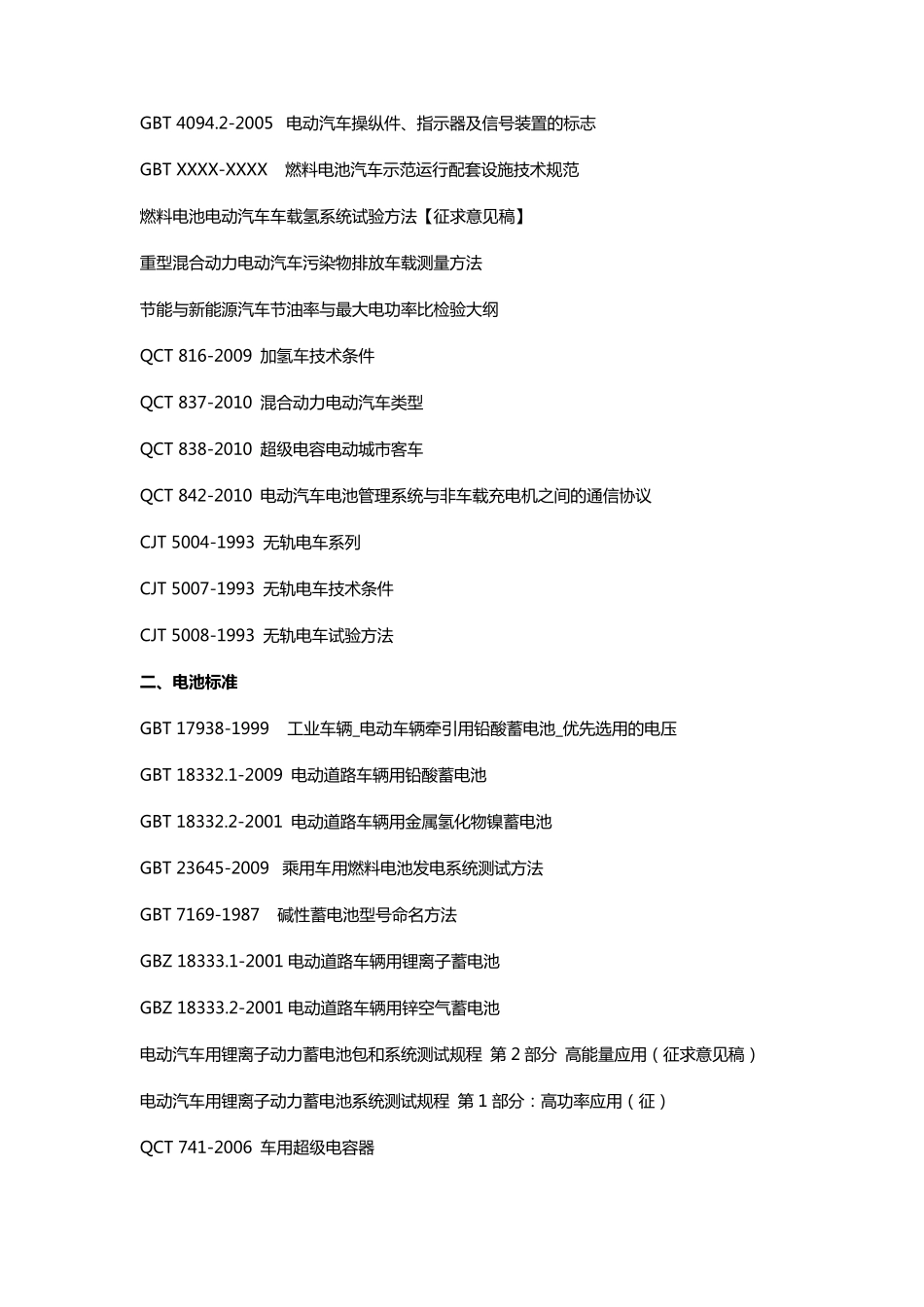 电动汽车所有标准下载目录_第2页