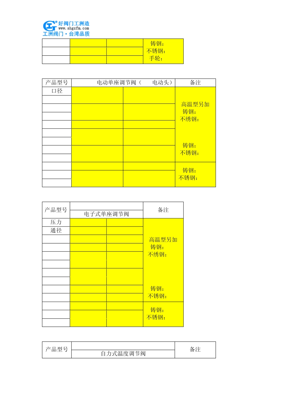 电动调节阀价格_第2页