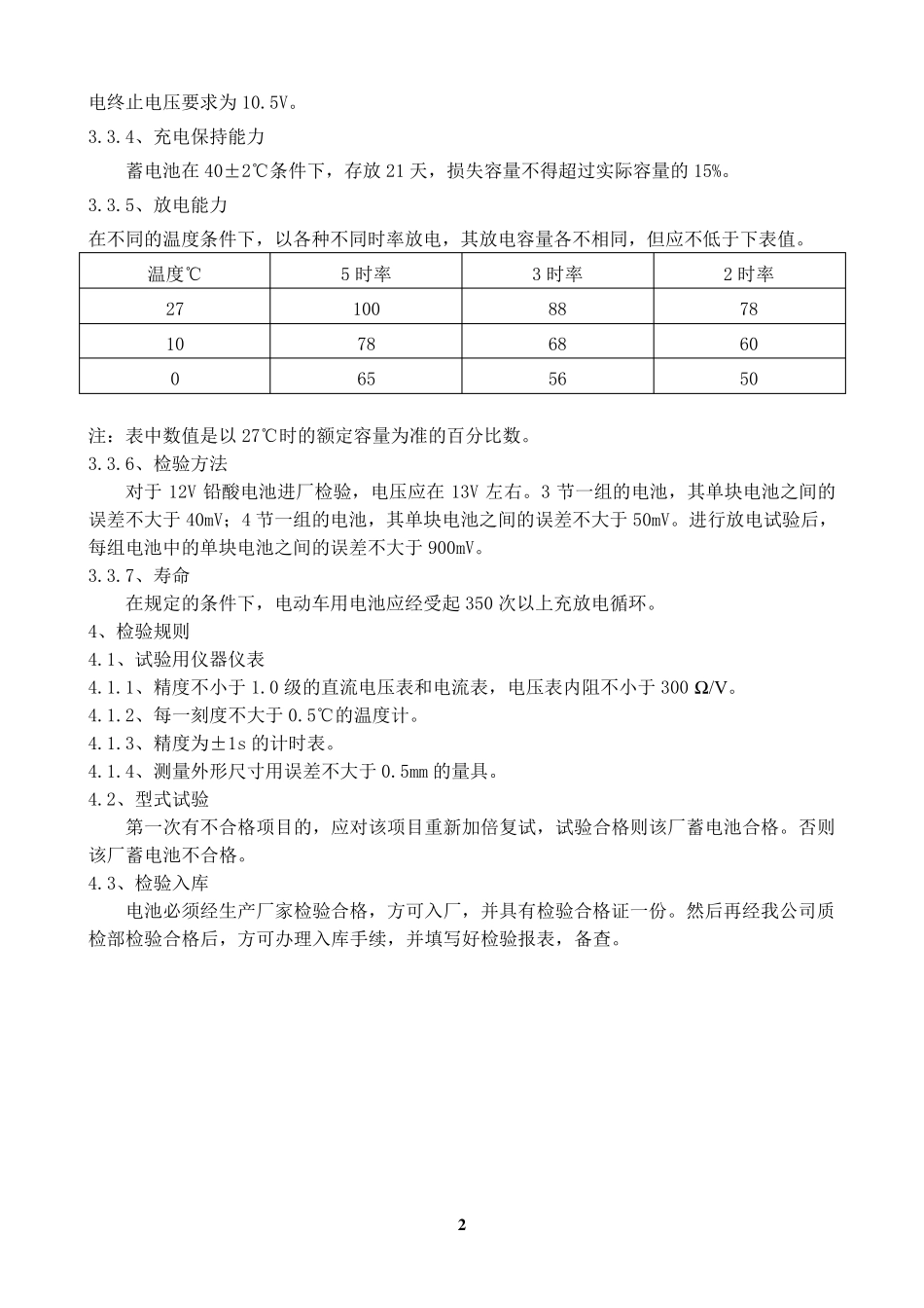 电动车电器件检验标准_第3页