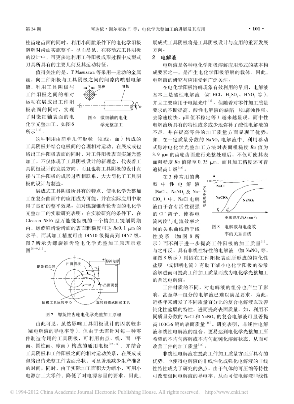 电化学光整加工的进展及其应用_第3页