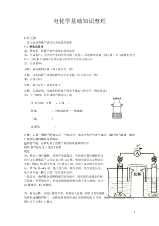 电化学基础知识整理