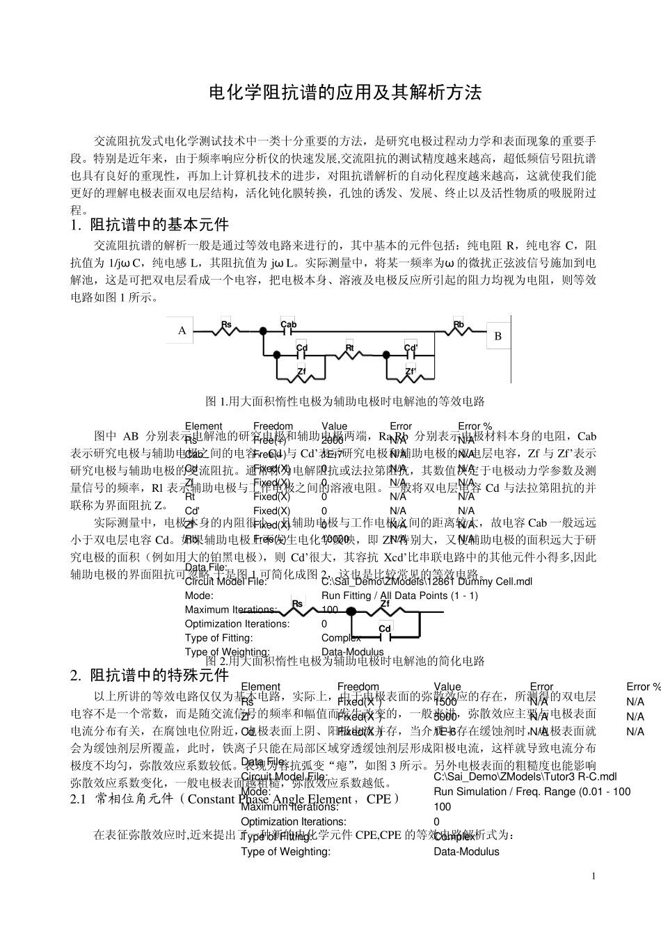 电化学阻抗谱_第1页