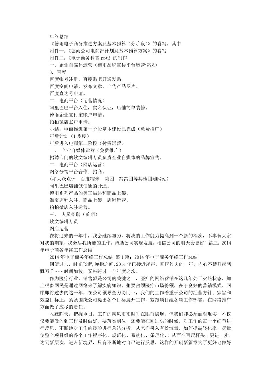 电商年终工作总结_第2页