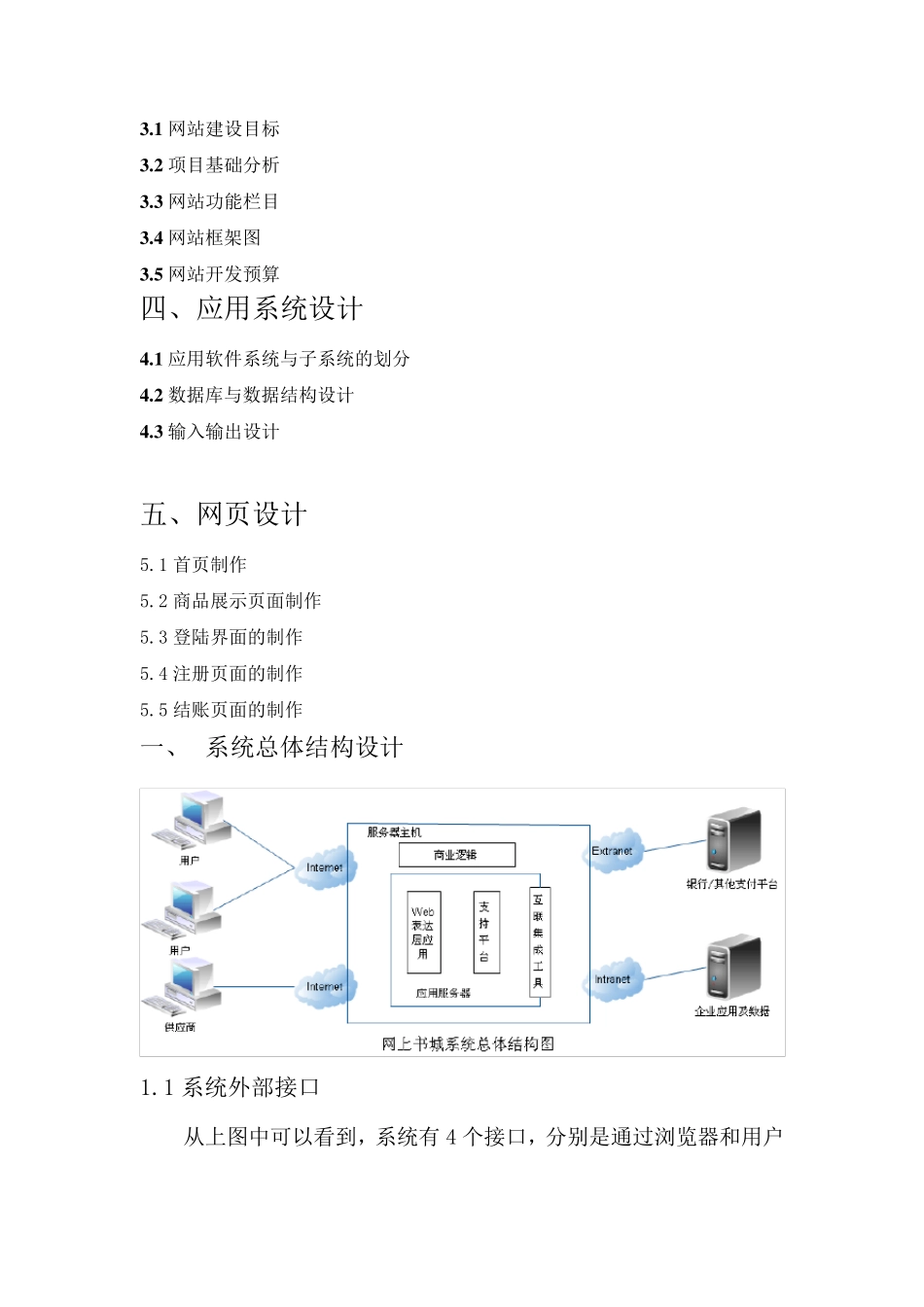 电商系统设计报告_第2页