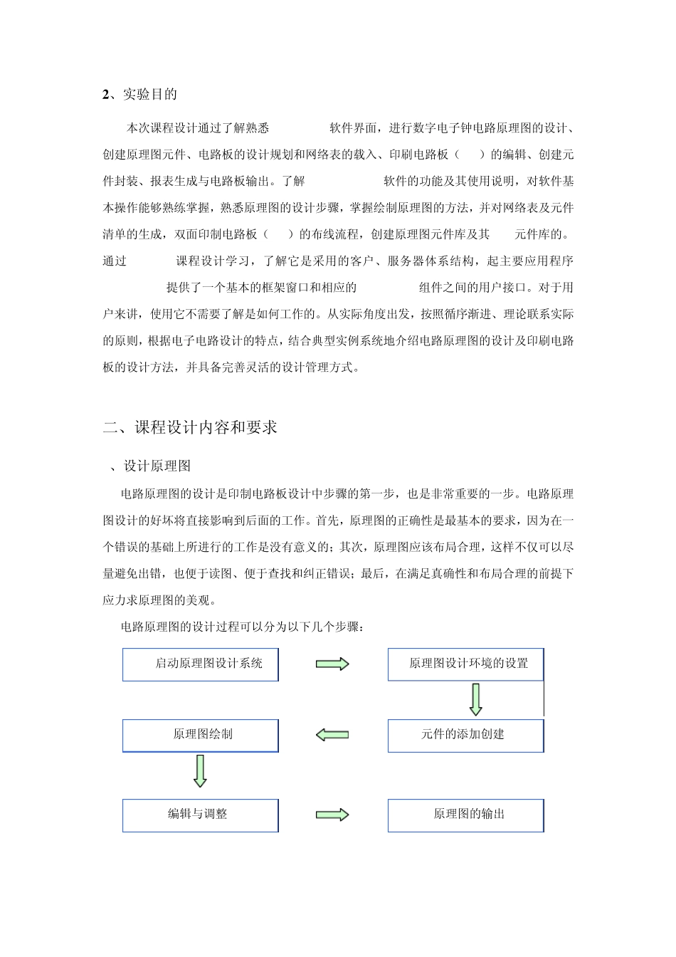电子CAD课程设计报告_第2页