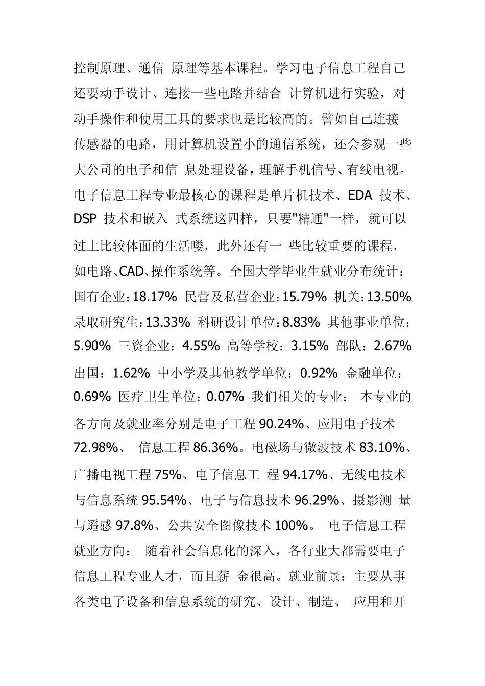 电子信息工程专业就业及薪资待遇_第2页