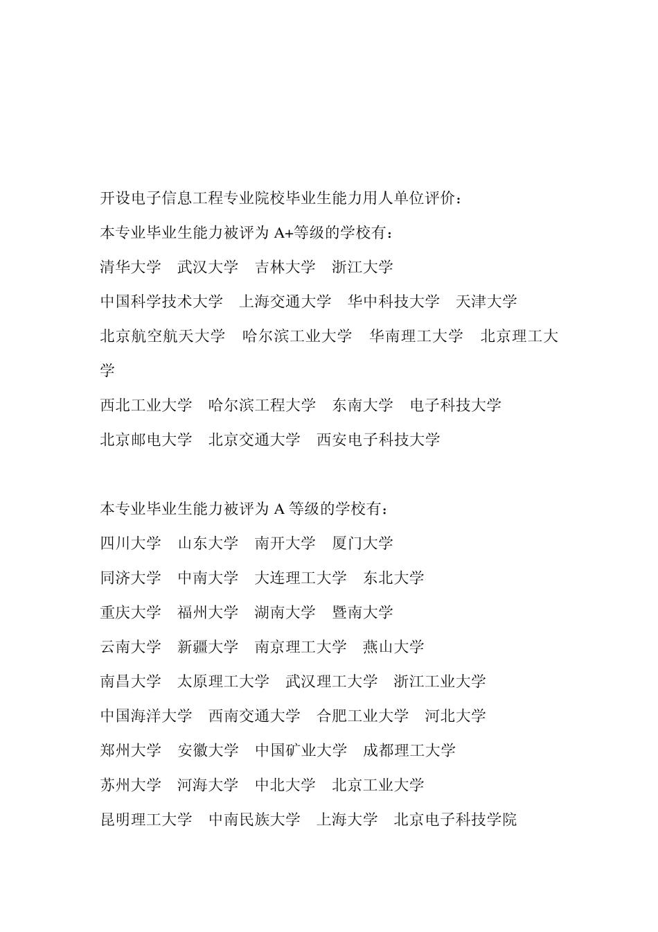 电子信息工程考研专业与学校_第3页