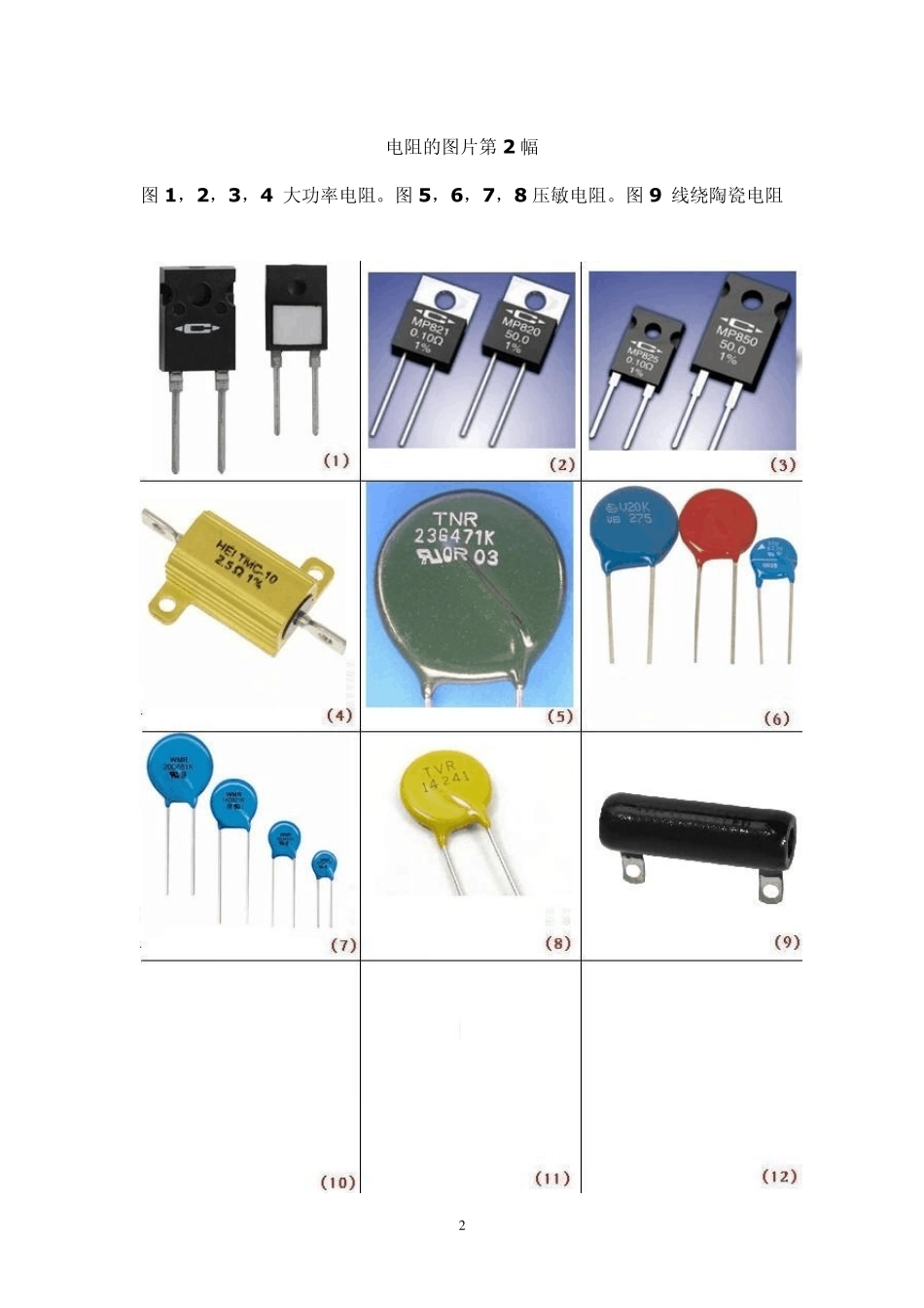 电子元件图片识别c彩图很全1_第2页