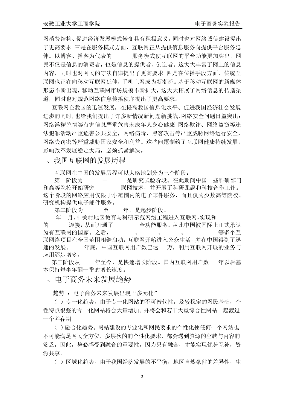 电子商务实验报告_第2页