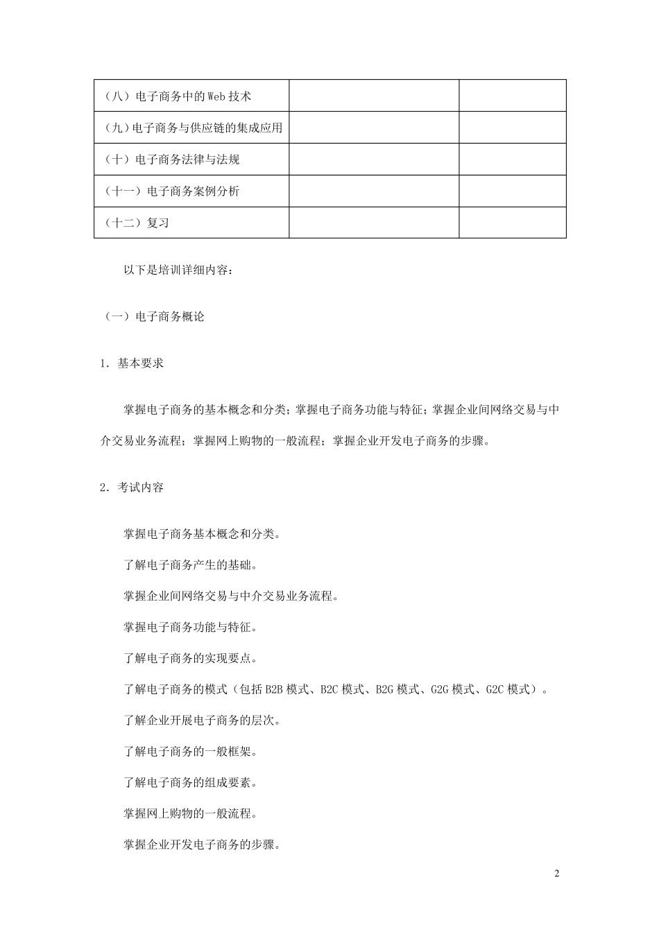电子商务师培训计划_第2页