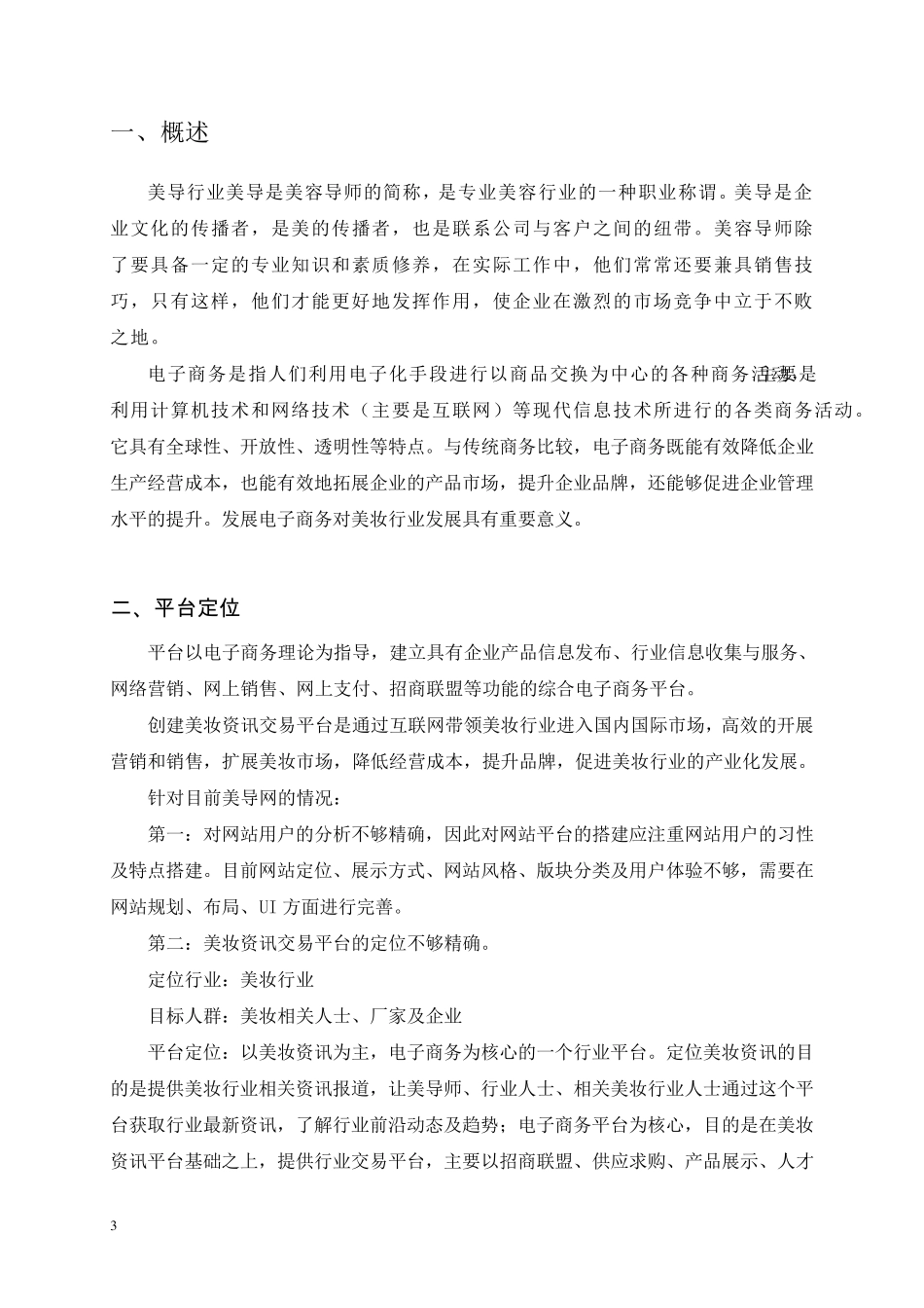 电子商务平台建设策划方案_第3页