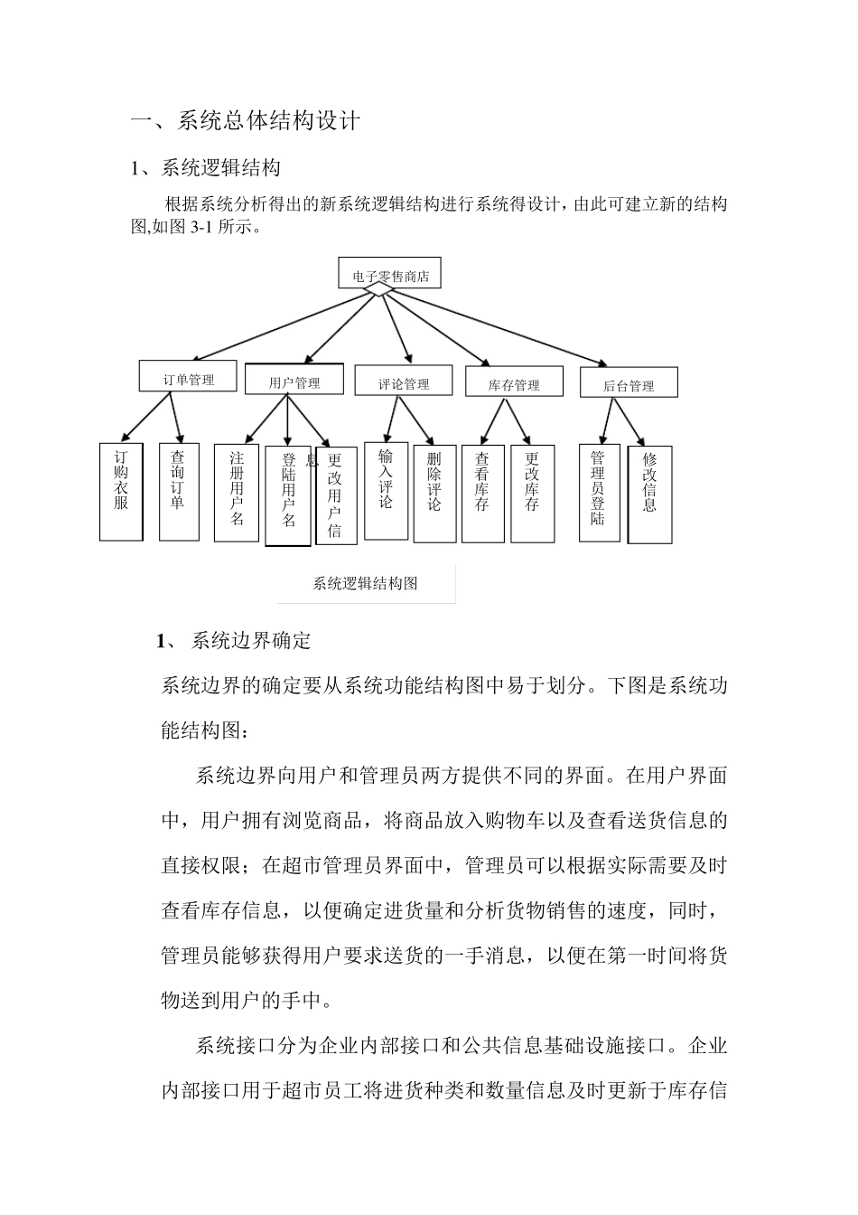电子商务网上商店系统总体结构设计_第2页