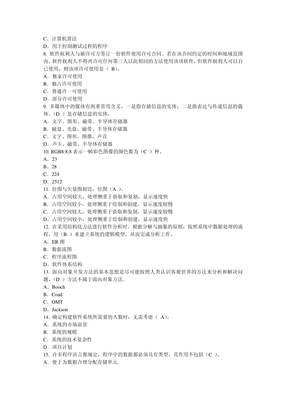 电子商务设计师历年真题_第2页