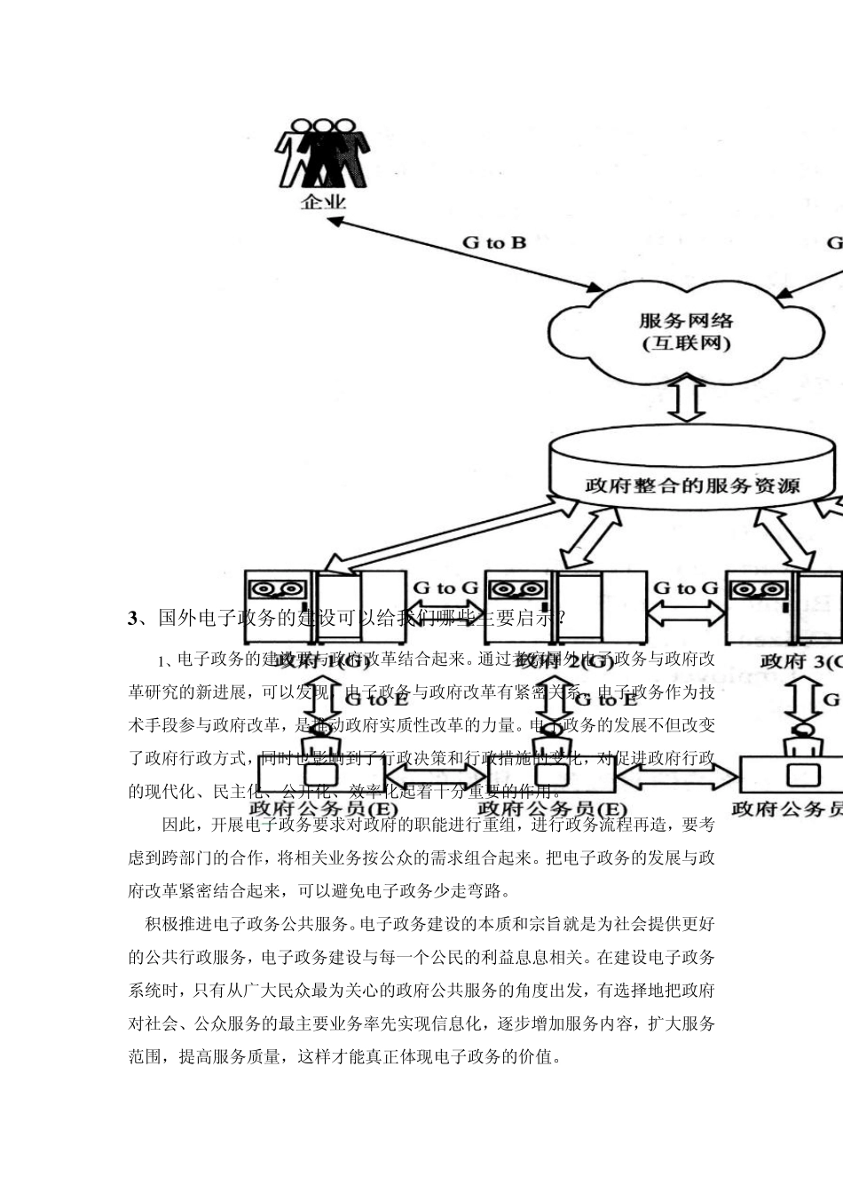电子政务的内涵实质借鉴)_第3页
