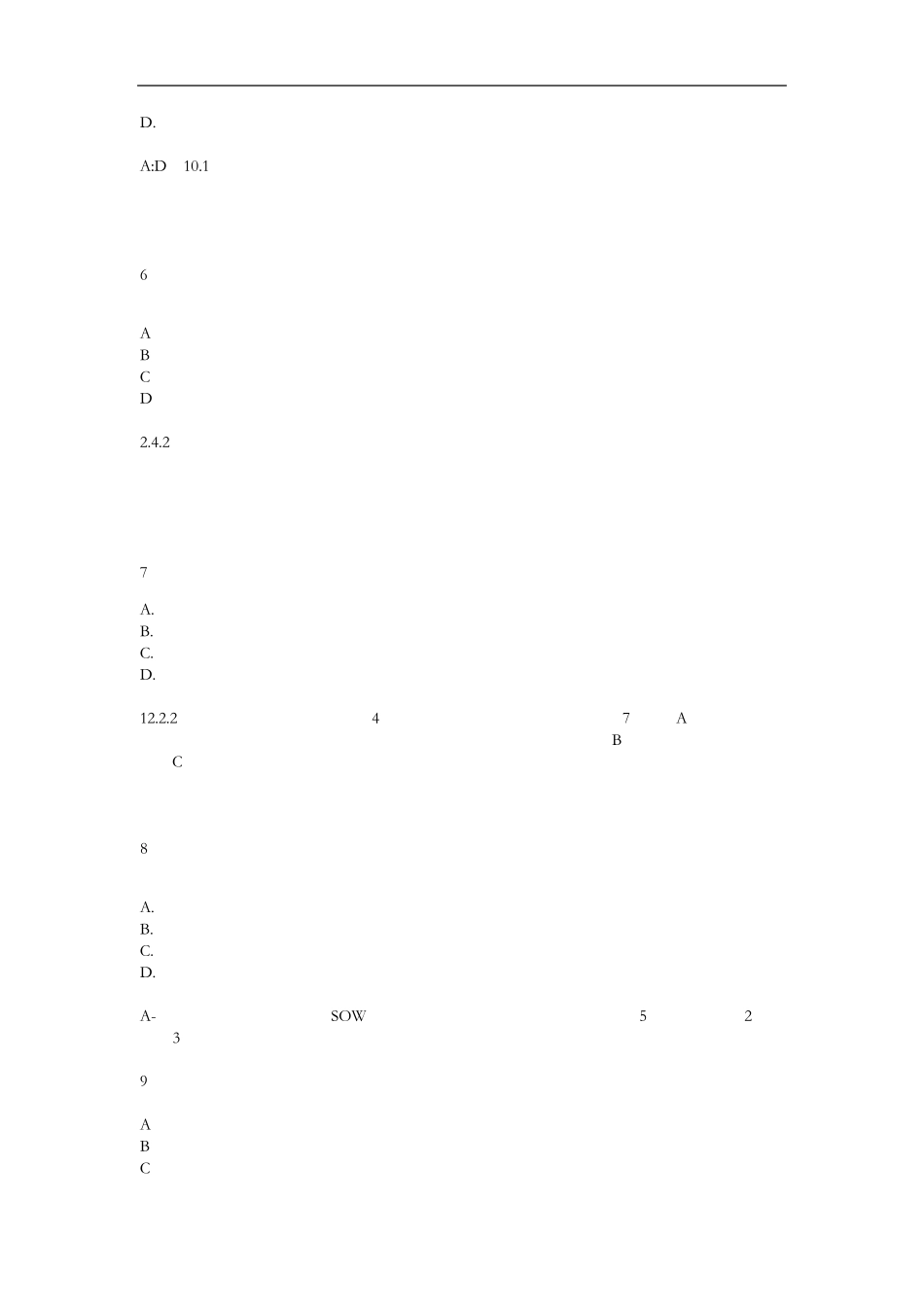 电子版PMP模拟题答案与解释_第2页