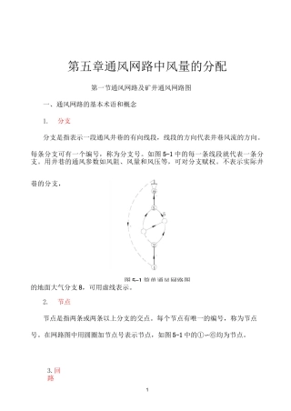 通风网络解算