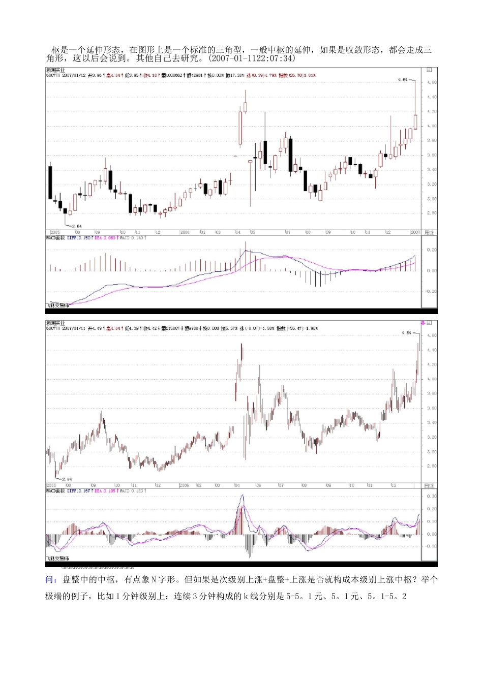 缠中说禅回复总结之七-——-走势中枢中心定理_第3页
