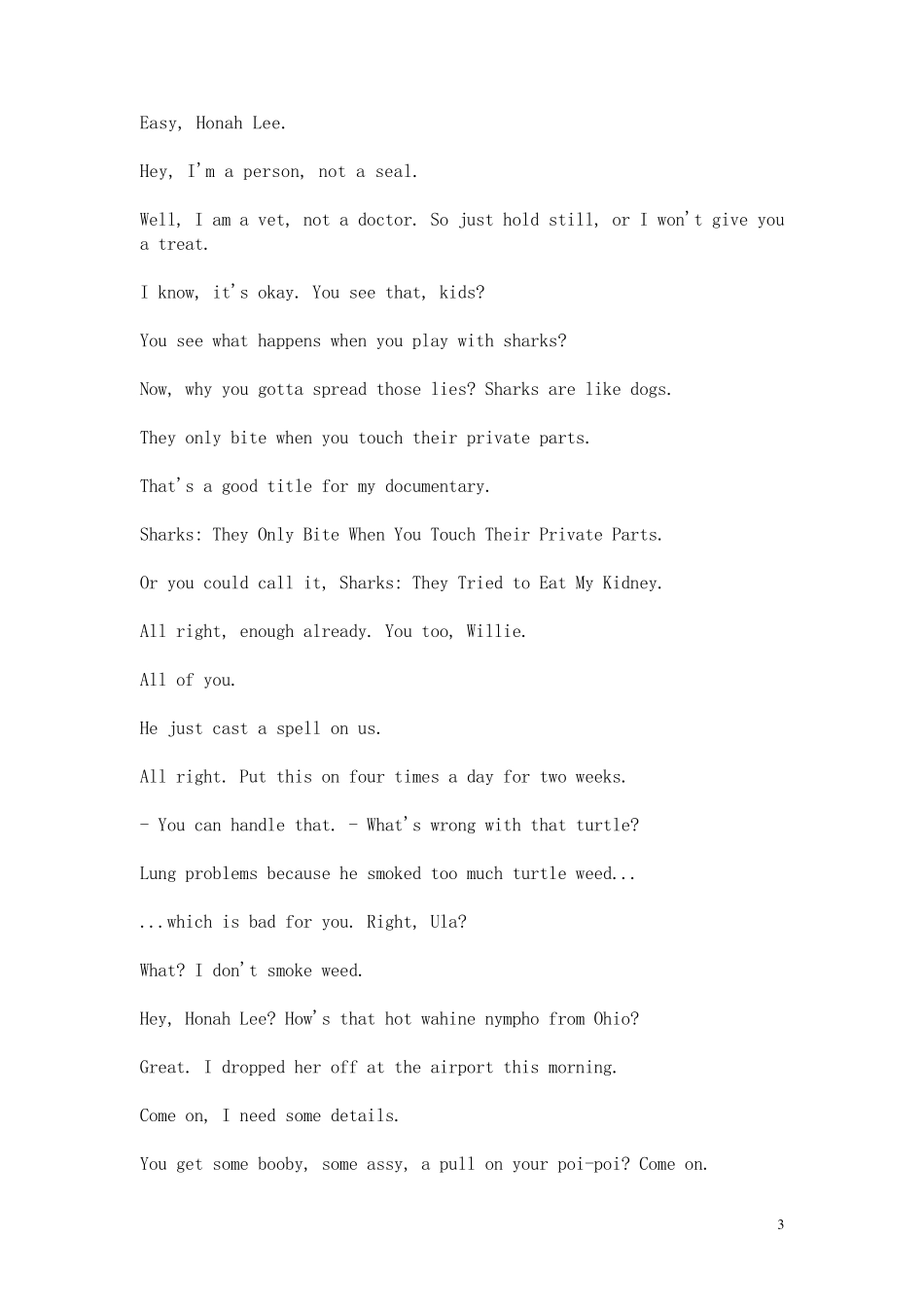 电影《初恋50次》的英文台词_第3页