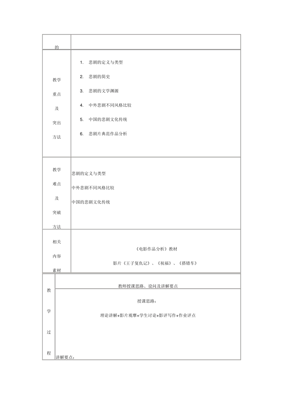 电影作品赏析之教案_第3页